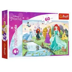 Puzzle - "60" - Meet the Princesses / Disney Princess