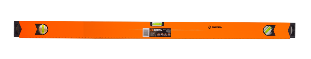 Уровень алюминиевый «Магнитный» 1000мм 3 глазка фрезерованный Вихрь