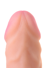 Фаллоимитатор-гигант LoveToy, реалистичный, neoskin, телесный, 27 см, Ø 6,8 см
