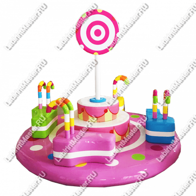 Электрическая карусель детская 4KIDS "Сластёна"