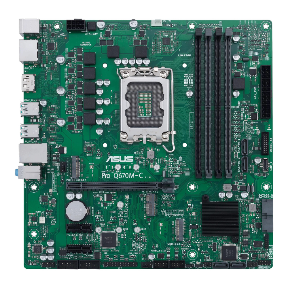 Материнская плата mATX ASUS Pro Q670M-C-CSM