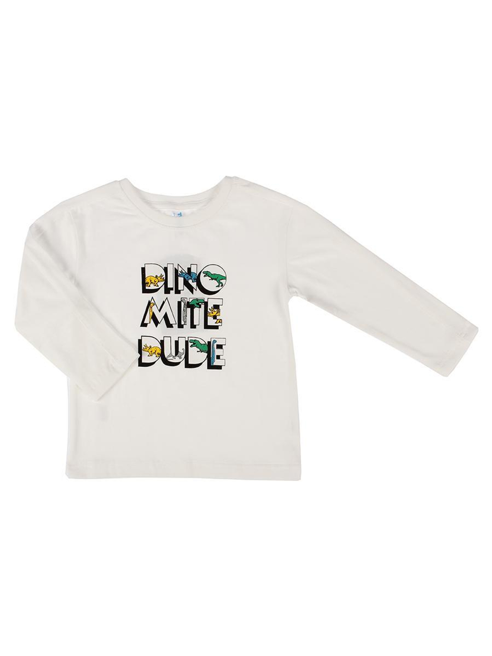 Лонгслив д/мальчика M1127KL-3/6 р.104 экру (Такро)