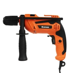 Дрель ударная электро ДУ-780, 780Вт, быстрозаж. патрон 13мм, 0-3000 об/мин, рег.скор,реверс. электродрель