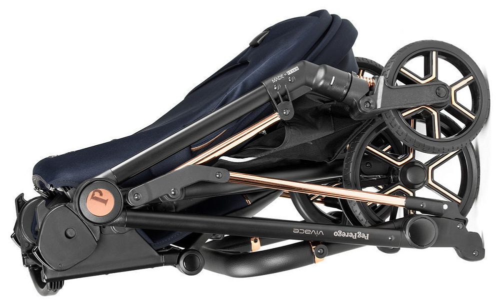 Коляска 3 в 1 Peg Perego Vivace New Culla Flex Lounge Blue Shine