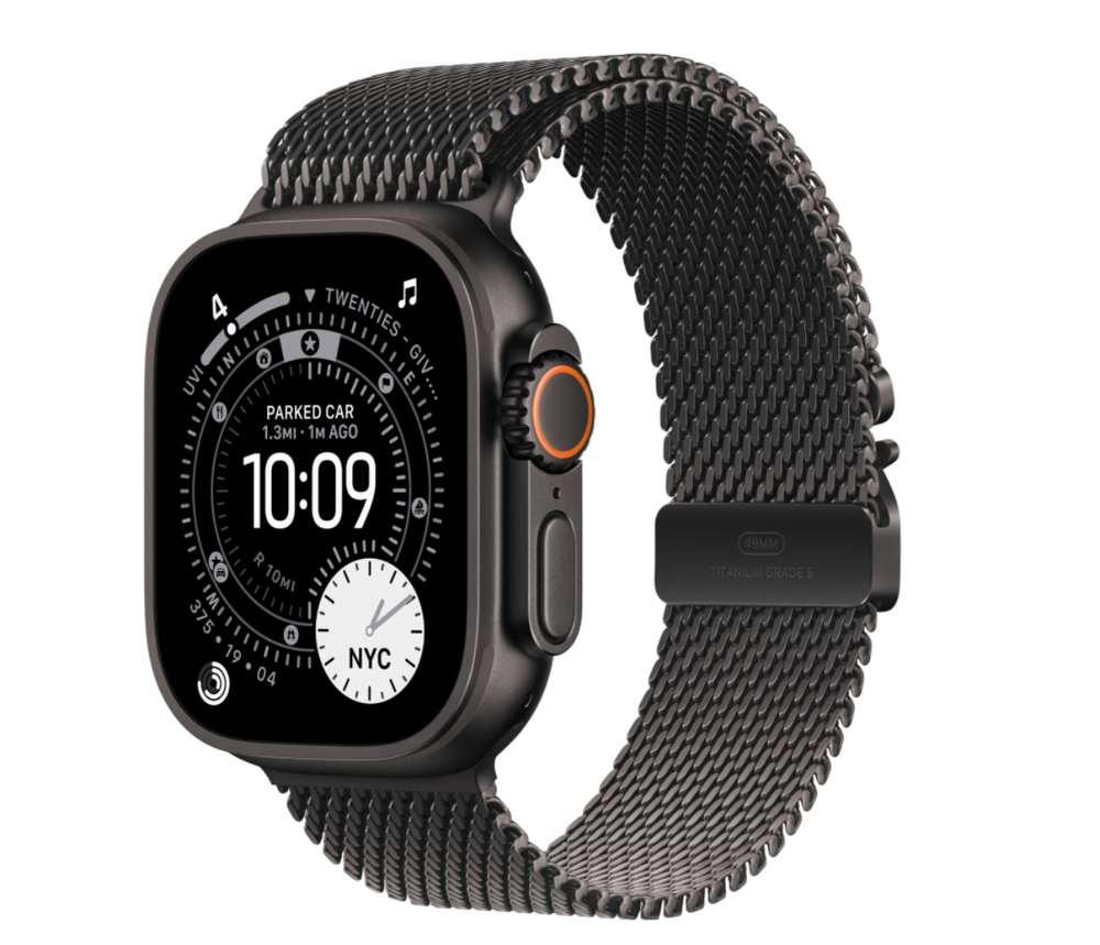 Умные часы Apple Watch Ultra 3 49mm Black Ti Black TML L (MF1T4)