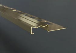 Профиль для защиты ступеней ZSKF, нержавеющая сталь полированная