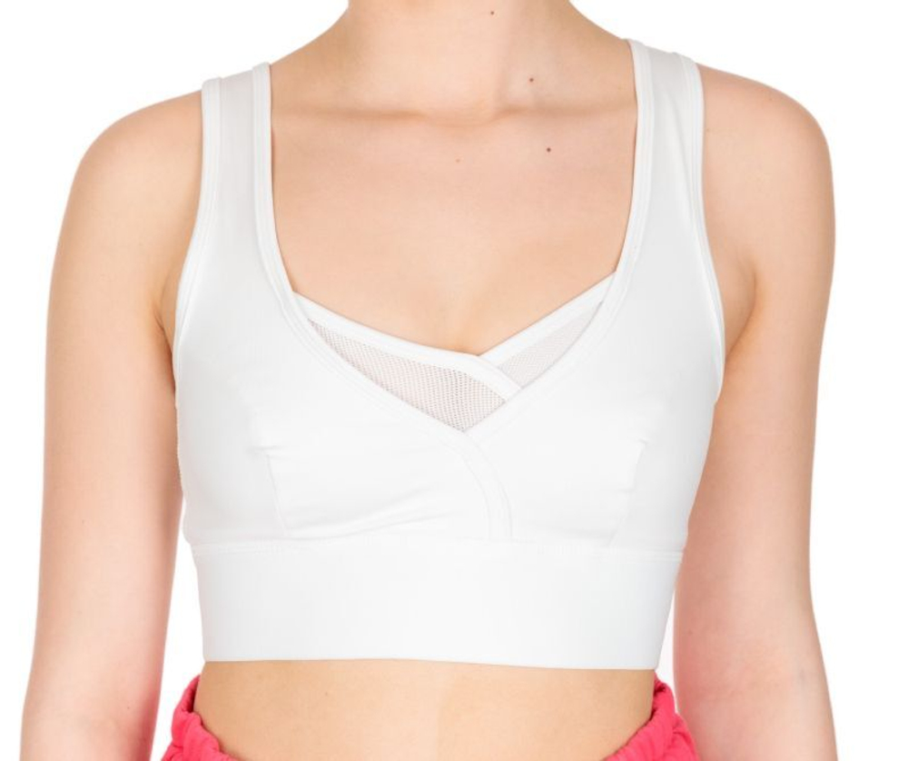 ТОП теннисный Le Coq Sportif Training Perf Brassiere No.3 W - new optical white
