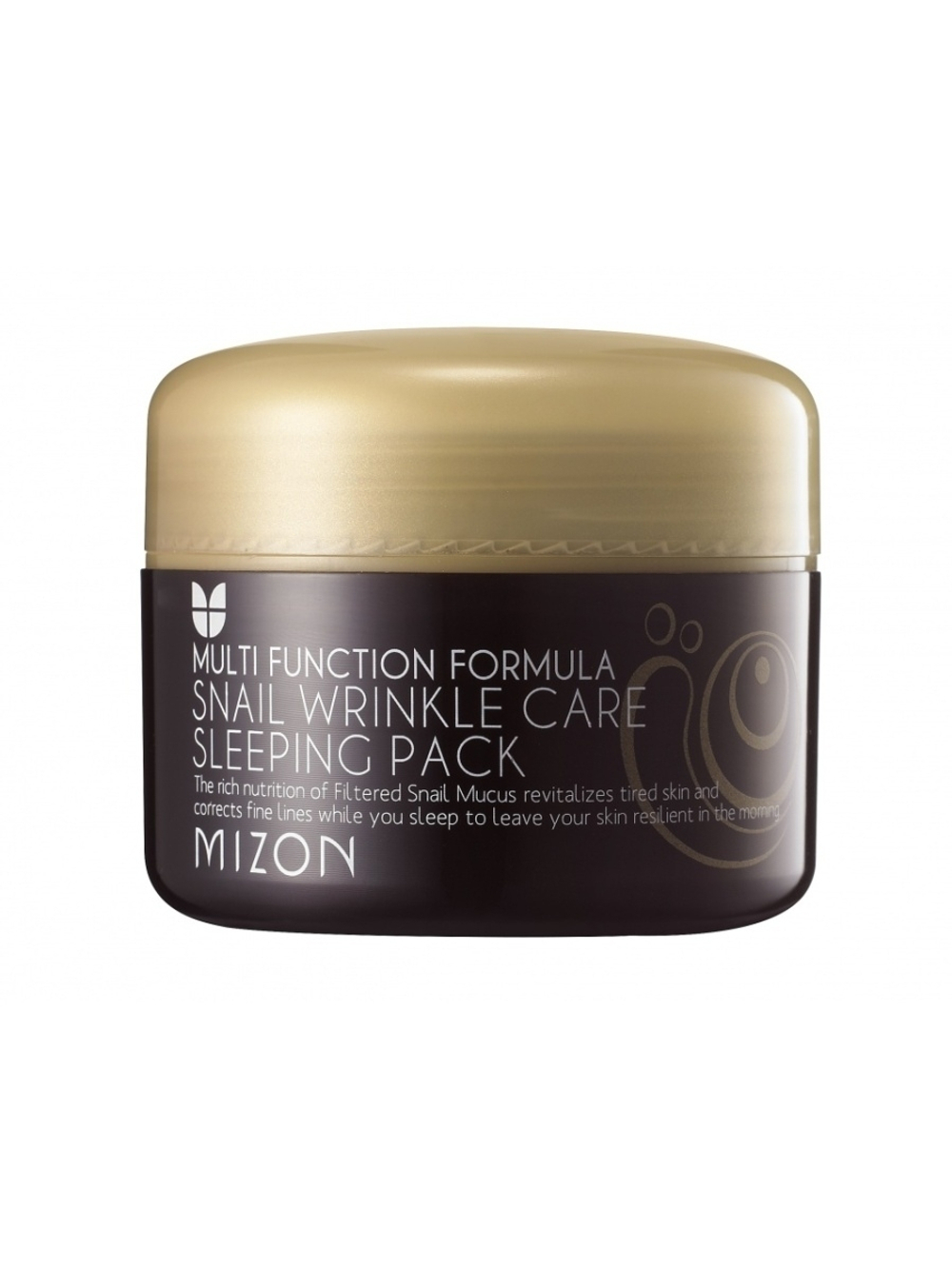 Ночная маска для лица против морщин с муцином улитки Mizon Snail Wrinkle Care Sleeping Pack 80мл.