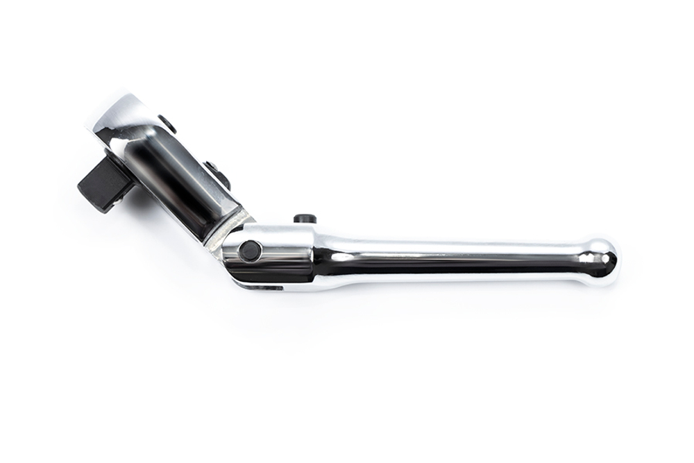 Трещотка 1/2" шарнирная с быстрым сбросом, 45 зубьев, HANS, 4144PQ