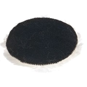 Насадка полировальная "под липучку", 125 мм, натуральная шерсть Matrix 75952