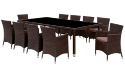 Обеденная группа из искусственного ротанга АДЛЕР «ADLER»