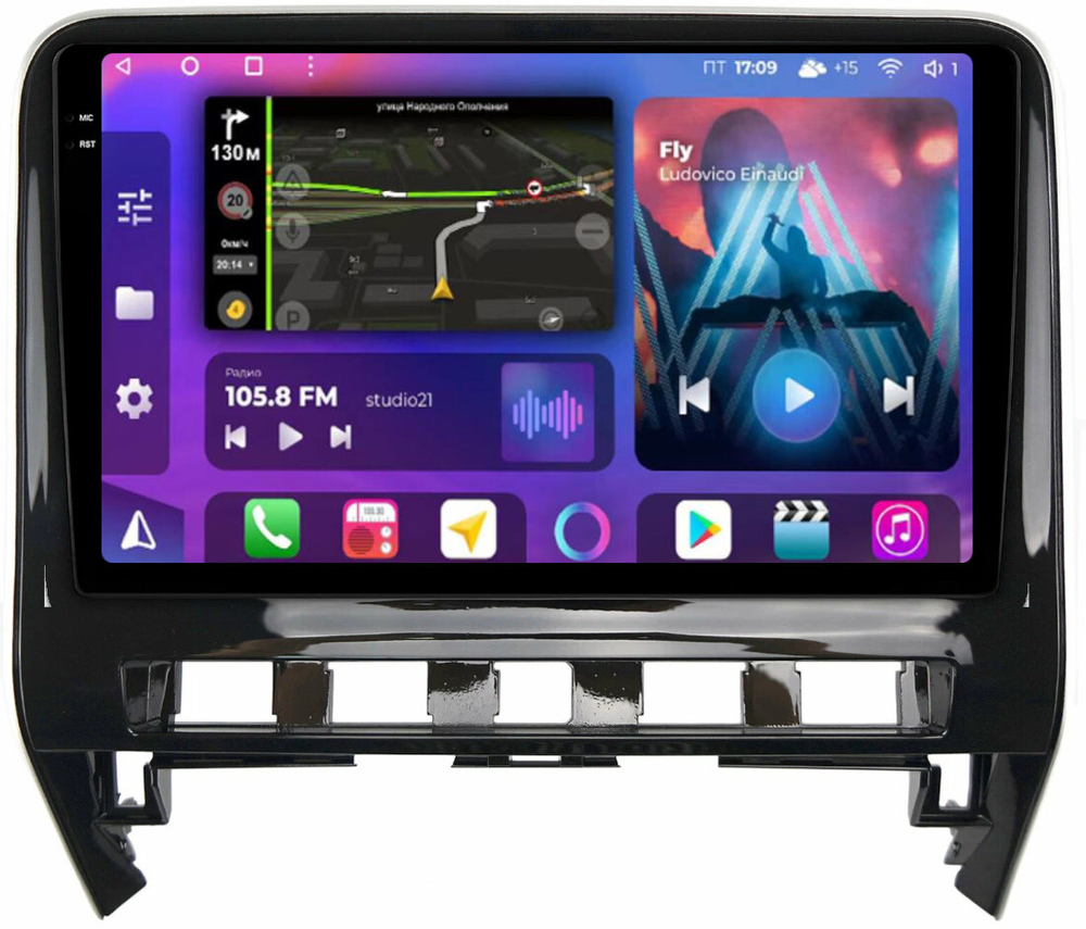 Магнитола для Nissan Serena C27 2019-2022 (рестайлинг) - FarCar BM10-9544 монитор 10.36" QLED на Android 14, TS10, 4+32Гб, CarPlay, 4G SIM-слот