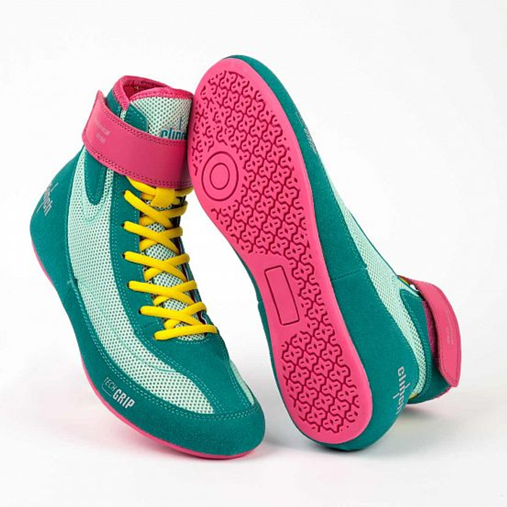 C420 Борцовки Clinch Grip зеленые