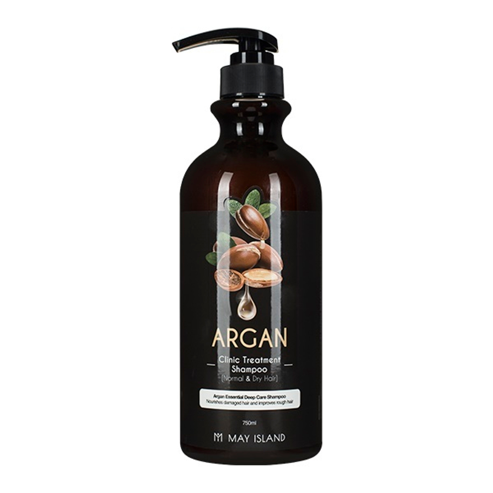 Шампунь для волос с Аргановым маслом May Island Professional Clinic Treatment Shampoo Argan 750мл