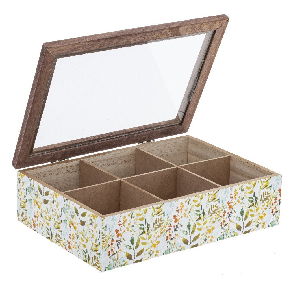 GAEM Шкатулка дя чайных пакетиков, L24 W17 H6,5 см