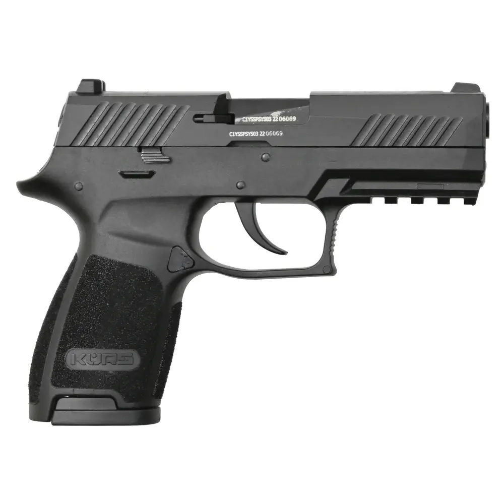 Пистолет сигнальный KURS P320-S 10ТК, черный