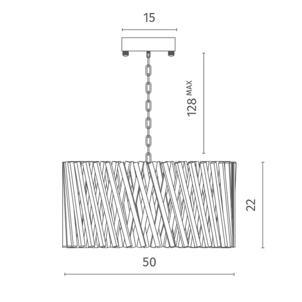 Подвесная люстра Divinare BIVARA 7567/18 SP-10