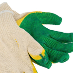 Перчатки х/б утепленные с двойным обливным латексным покрытием