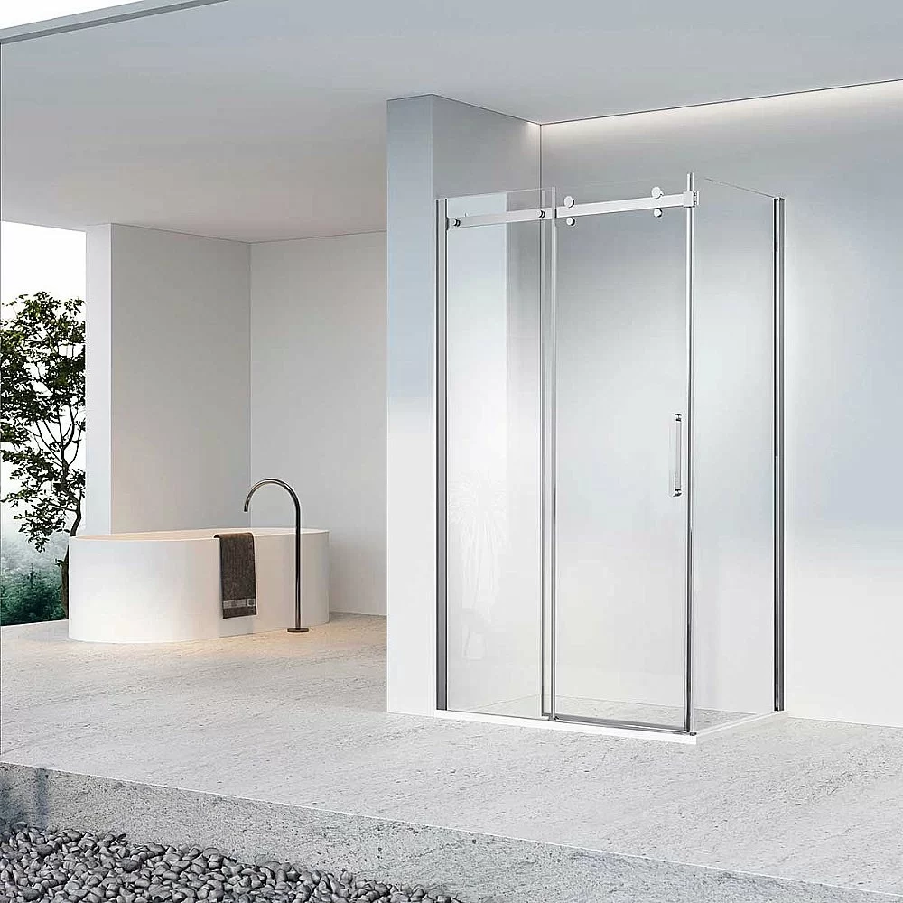 Душевой уголок Vincea Como-N VSR-4CN8016CL 160x80 профиль хром/стекло прозрачное
