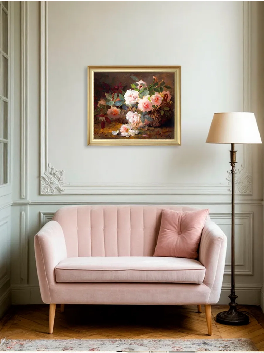 Картина на стену для гостиной в классическом стиле 68*58 см