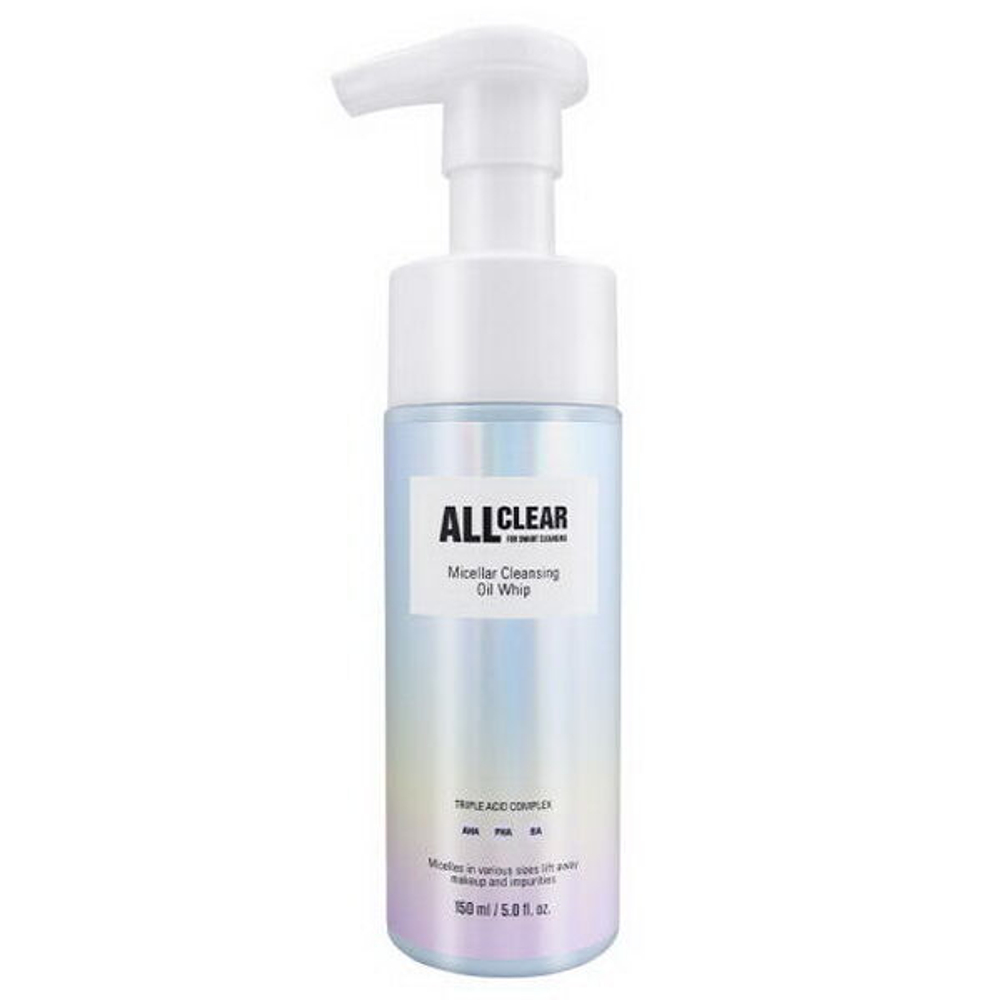 Очищающая масляная пенка The Face Shop All Clear Micellar Cleansing Oil Whip, 150мл