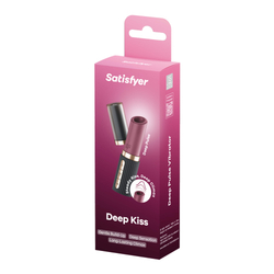 Satisfyer Deep Kiss black - Воздушно-волновой стимулятор в виде помады