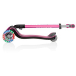 Самокат Globber Elite Deluxe Flash Lights розовый