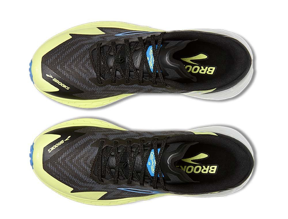 Кроссовки для бега мужские Brooks Catamount 4 M Черно-Желтые