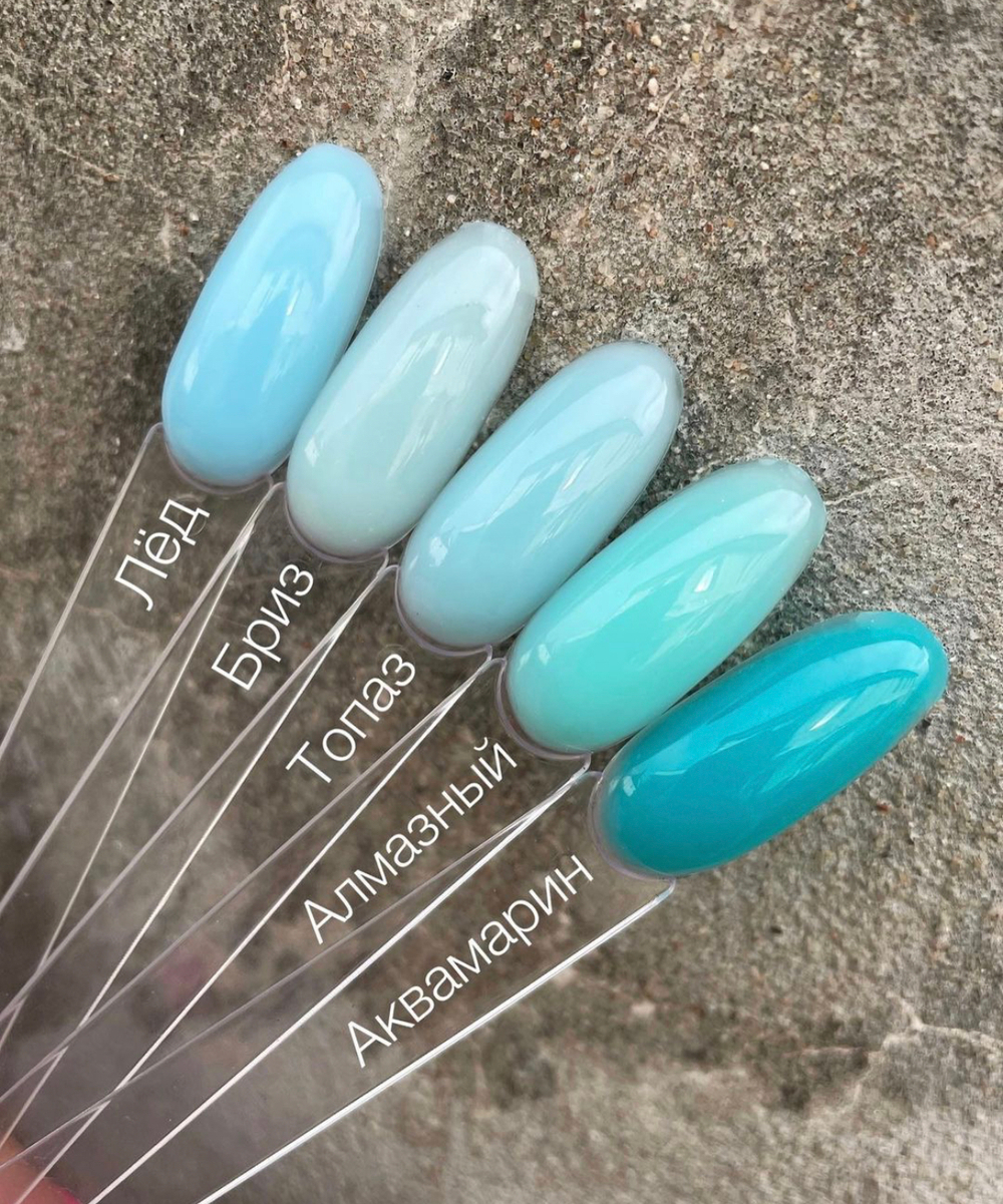 Опция Гель моделирующий самовыравнивающийся цветной "Топаз", 15 мл