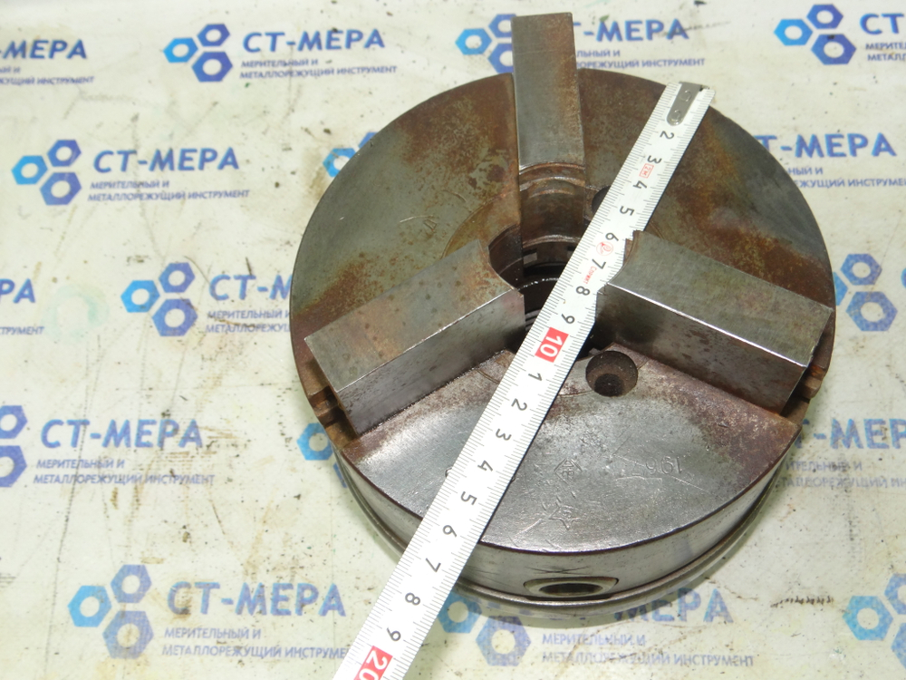 Патрон токарный 3-х кулачковый 160мм (арт. 25089)