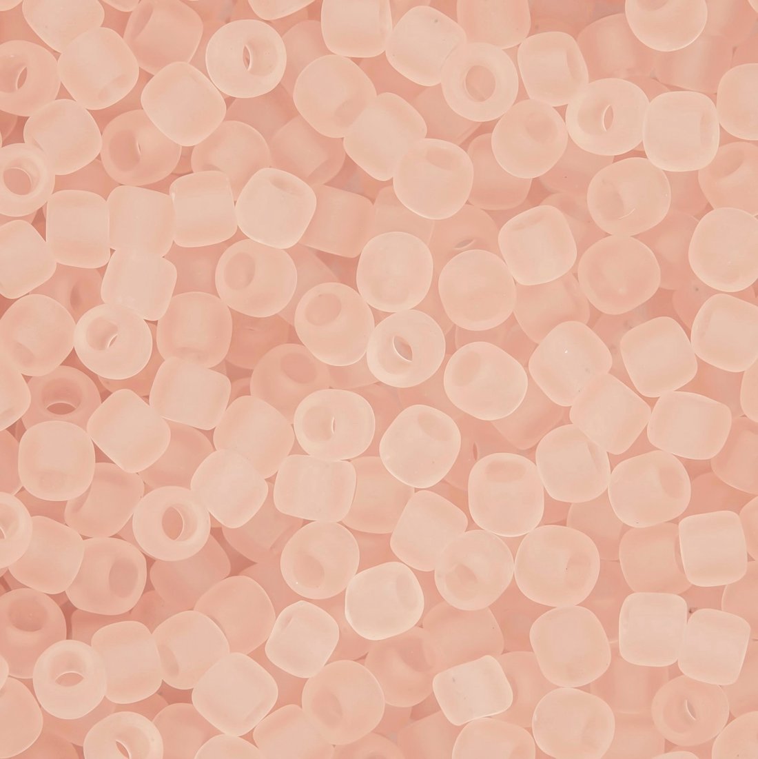Японский бисер TOHO Round 8/0 (№11F), прозрачный матовый