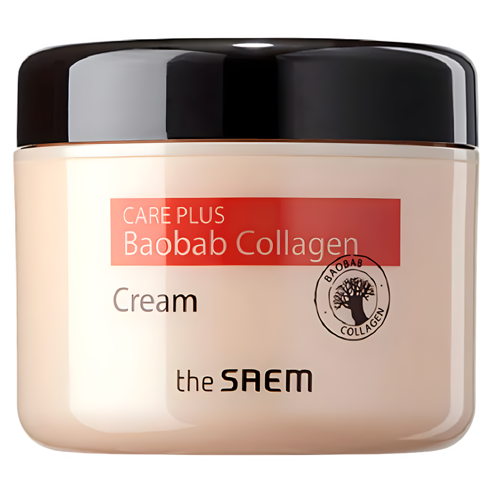 The Saem Care Plus Baobab Collagen Cream Крем коллагеновый баобаб