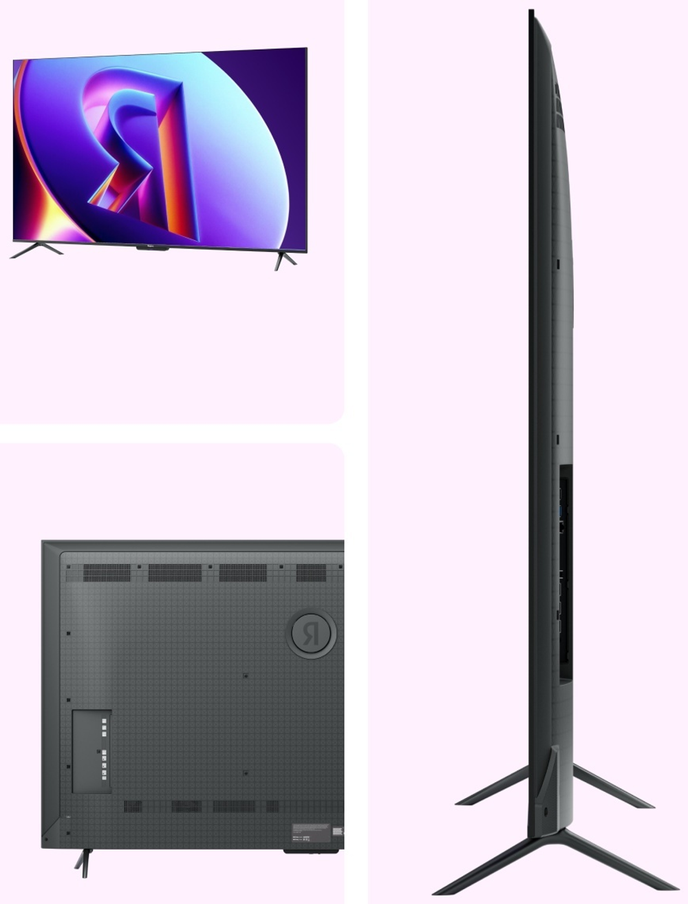 Телевизор Яндекс YNDX-00105 191 см черный