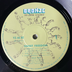 Винтажная виниловая пластинка LP Uriah Heep Sweet Freedom (Japan 1973) (No Obi) Pilgrim