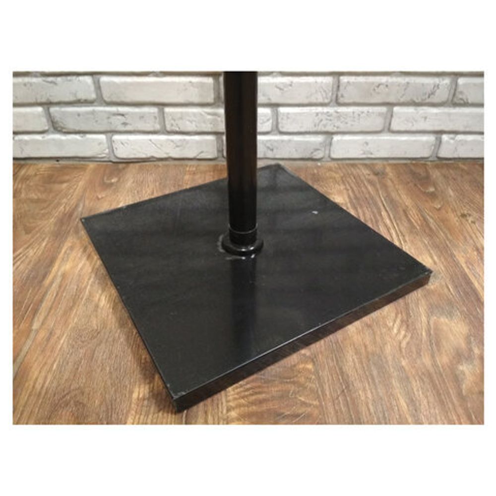 Вешалка-стойка "Мажор-3", 1,75 м, основание 37х37 см, 8 крючков, металл, черная