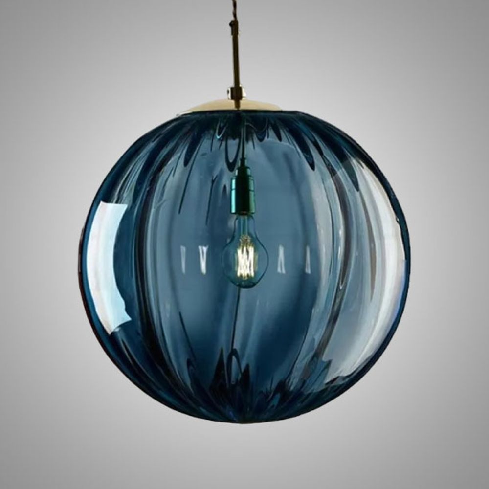 Подвесной Светильник Aska D200 Blue By Imperiumloft