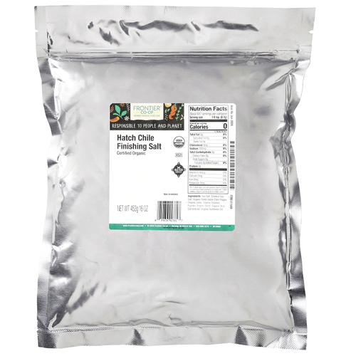 Frontier Co-op, Hatch Chile Finishing Salt, 453 г (16 унций)