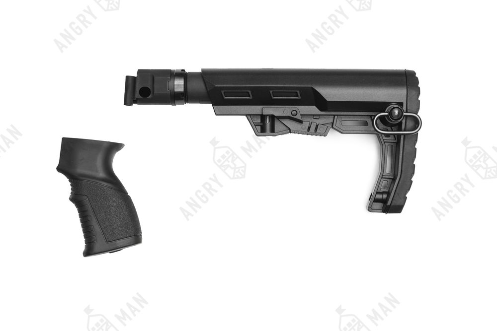 Комплект приклада на складные АК и Сайга, на базе Alpha, K.Arma