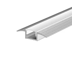 Алюминиевый профиль встраиваемый в пол 37x10 (Серебро, 2 м), ALM-3710-S-2M 636022 Led Strip 636022