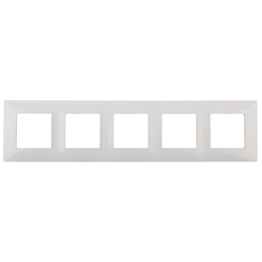 14-5005-01 ЭРА Рамка на 5 постов, Эра Elegance, белый