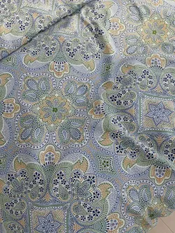 Декоративная наволочка с рюшами, оборками "Бисер" 70х70 см, 1 шт, без молнии