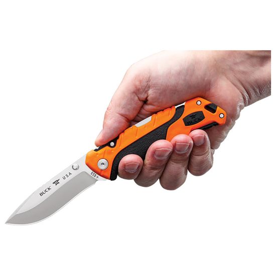 Складной нож BUCK 0659ORS Folding Pursuit Pro Large c клинком из стали CPM-S35VN, рукоять GRN