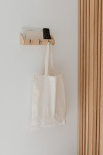 Вешалка--органайзер cubby mini натуральное дерево