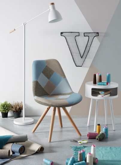 Столик Bruk с полкой белый Испания