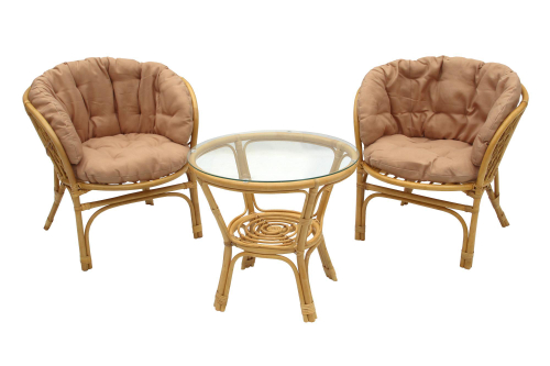 Набор мебели Багамы Премиум мини  арт.CV-12H медовый, бежевый "Garden story"