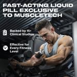 MuscleTech, Clear Muscle, HMB, свободная кислота, 84 капсулы с жидкостью