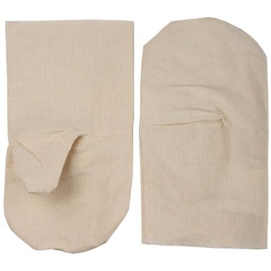 Рукавицы х/б с х/б наладонником