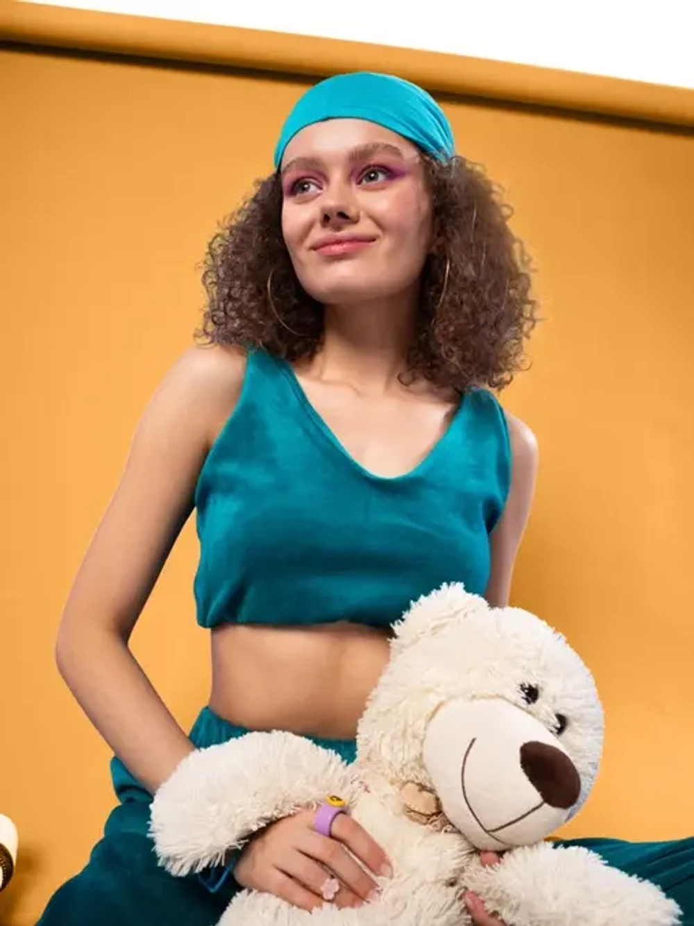 Фон бумажный Raylab 014 Ginger жёлто-оранжевый 2.72x11 м