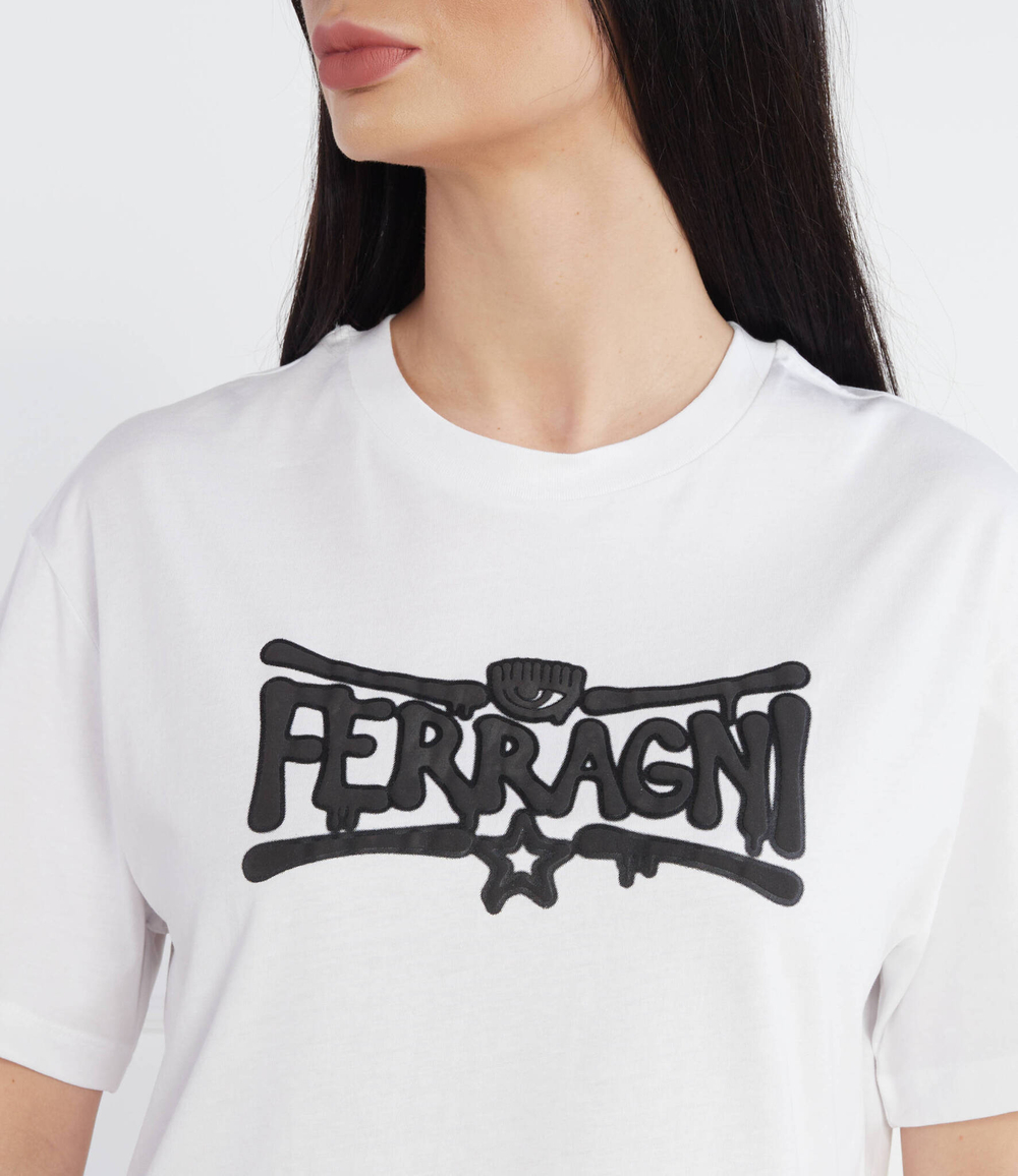 Футболка Chiara Ferragni - белый(75CBHK06CJK01)