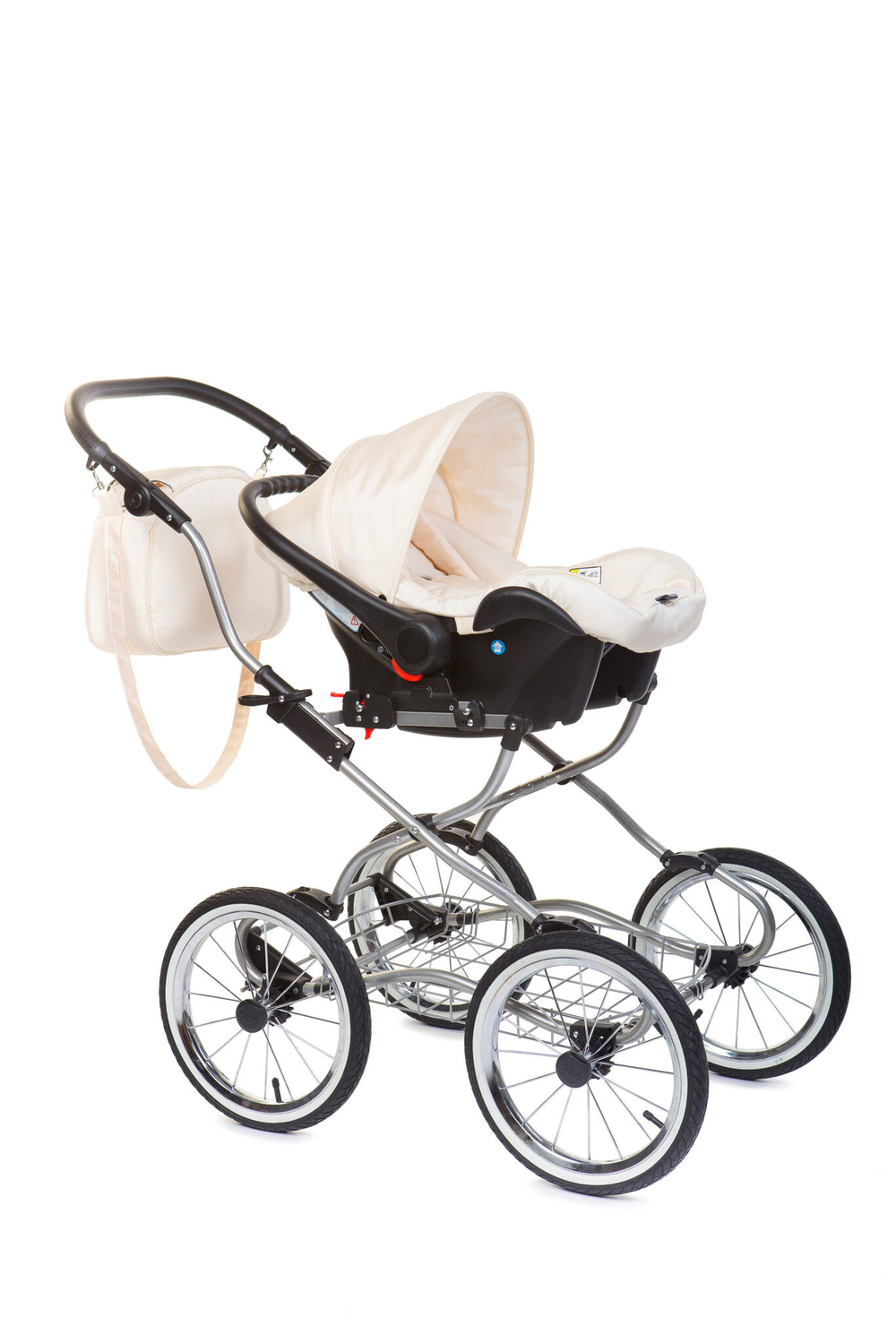 Детская коляска Reindeer Prestige Wiklina Eco-line 3 в 1 с конвертом (коричневый)